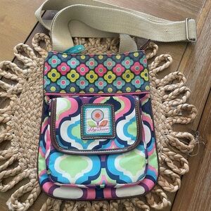 Lily bloom crossbody purse